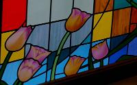  Tulipanes vitraux. Cod: 37a